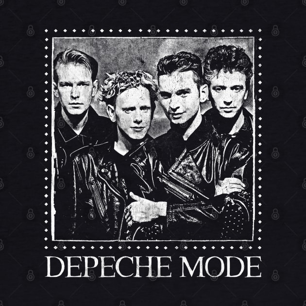 Depeche Mode 80s \ Original Retro Design by DankFutura